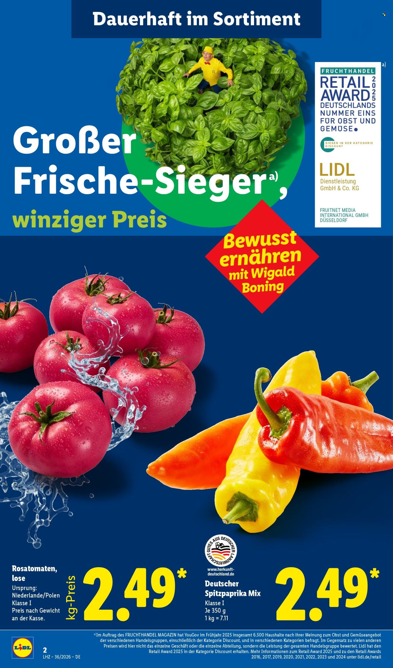 Lidl Prospekte  - 31.8.2026 - 5.9.2026. Seite 2