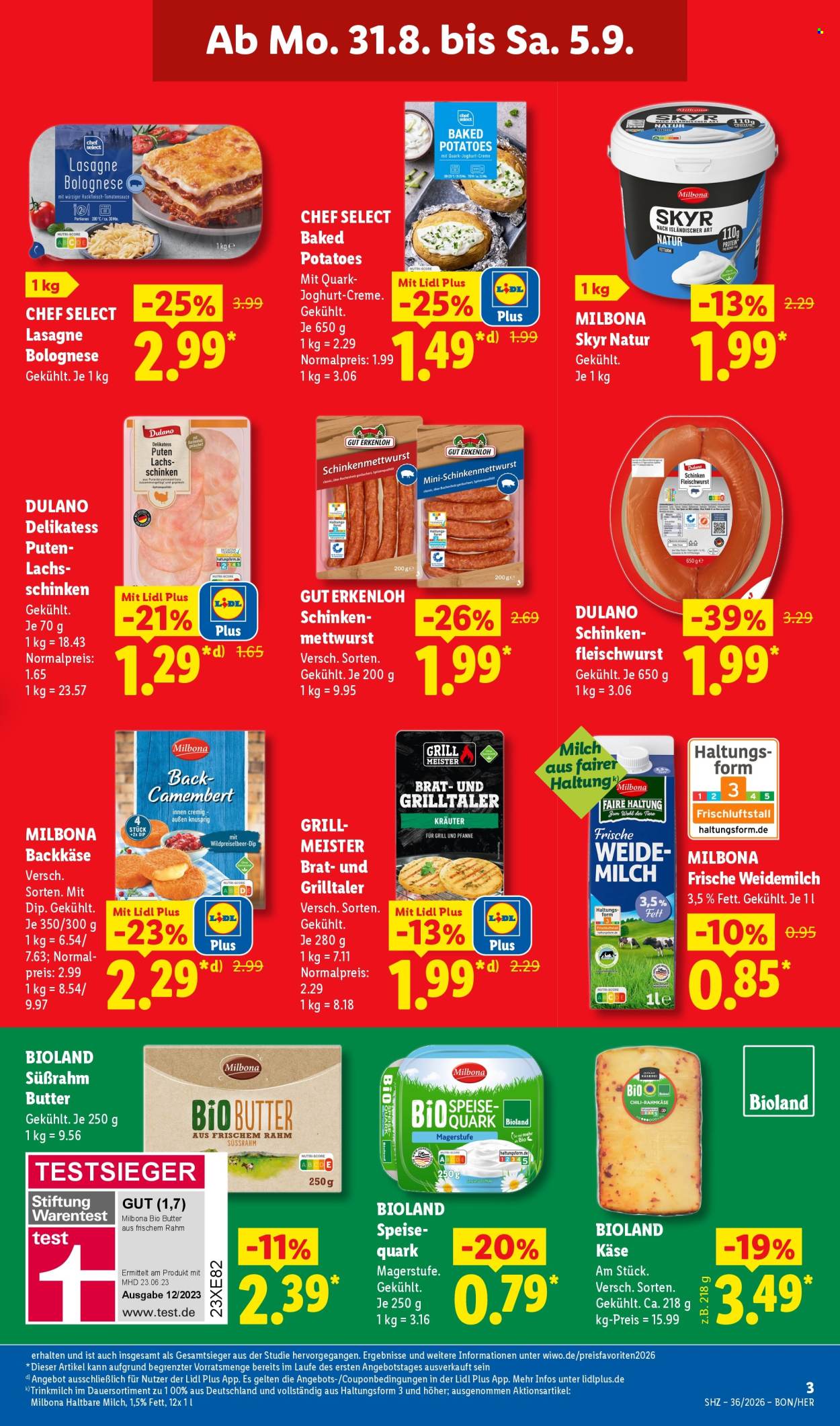 Lidl Prospekte  - 31.8.2026 - 5.9.2026. Seite 3