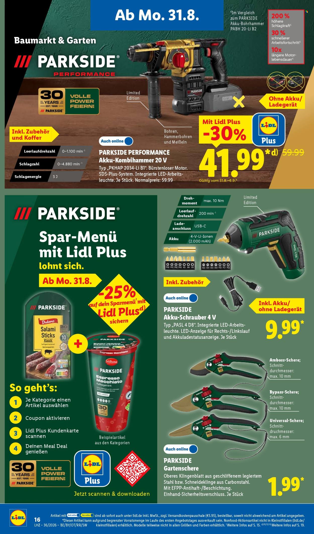 Lidl Prospekte  - 31.8.2026 - 5.9.2026. Seite 32