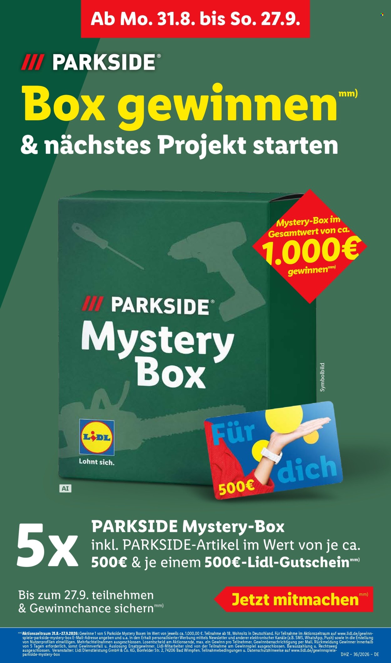 Lidl Prospekte  - 31.8.2026 - 5.9.2026. Seite 41