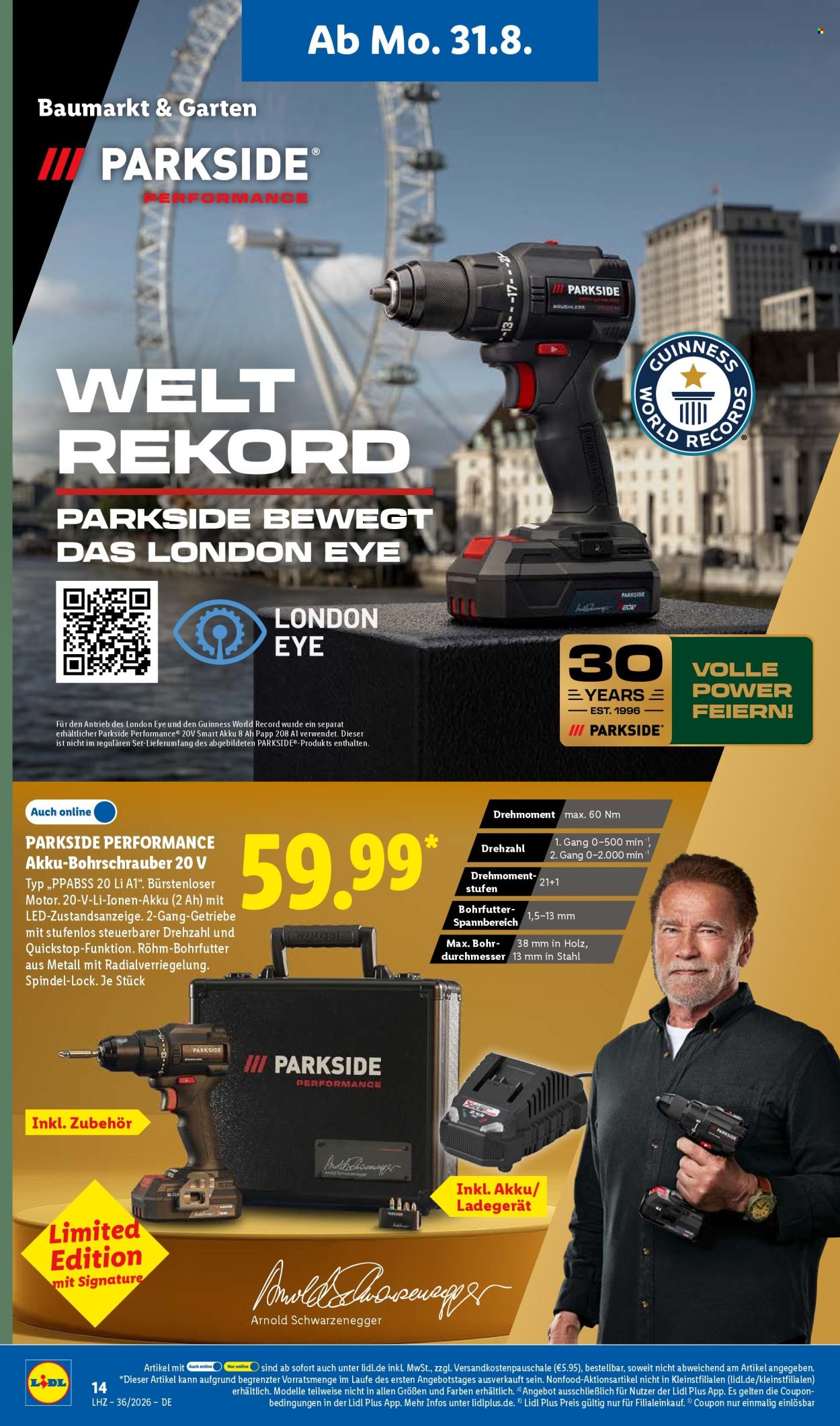 Lidl Prospekte  - 31.8.2026 - 5.9.2026. Seite 34