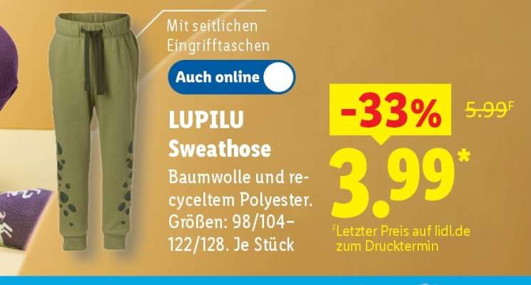 LUPILU Sweathose