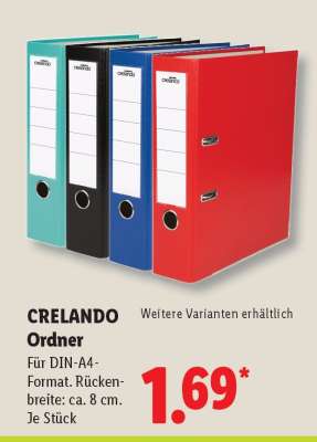 CRELANDO Ordner