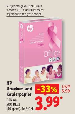 HP Drucker- und Kopierpapier