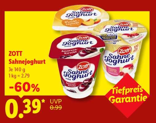 ZOTT Sahnejoghurt