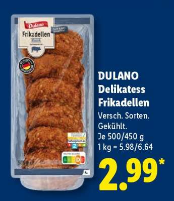 Dulano Delikatess Frikadellen