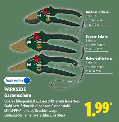 PARKSIDE Gartenschere