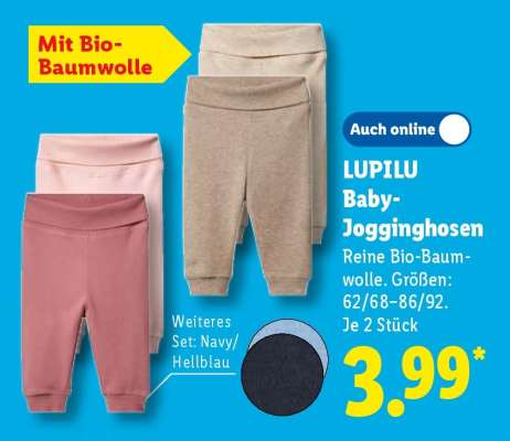 LUPILU Baby-Jogginghosen