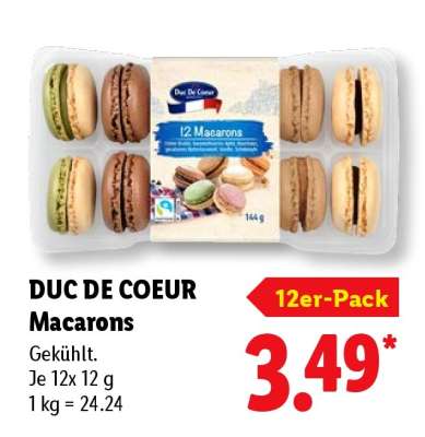 Duc de Coeur Macarons