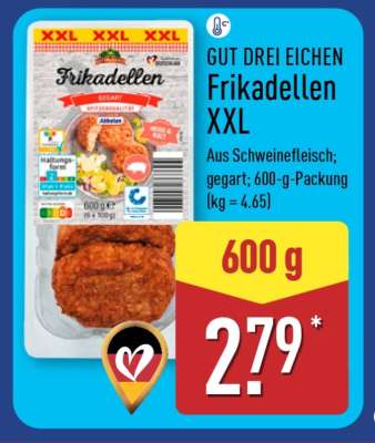 GUT DREI EICHEN Frikadellen XXL