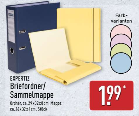 EXPERTIZ Briefordner/Sammelmappe