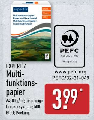 EXPERTIZ Multifunktionspapier