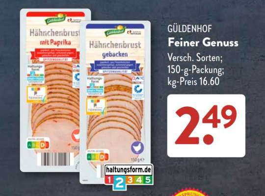 GÜLDENHOF Feiner Genuss Hähnchenbrust