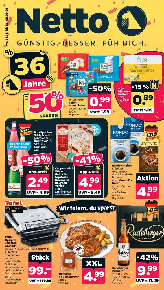 Netto Prospekte  - 31.8.2026 - 5.9.2026. Seite 1