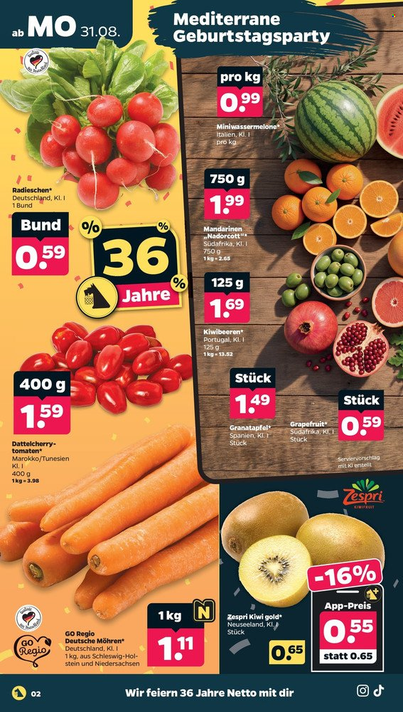 Netto Prospekte  - 31.8.2026 - 5.9.2026. Seite 2