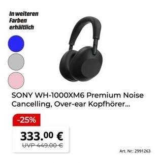 SONY WH-1000XM6