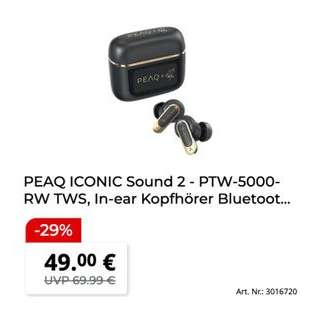PEAQ ICONIC Sound 2 - PTW-5000-RW TWS