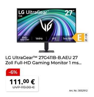 LG UltraGear™ 27G41IB-B.AEU 27 Zoll Full-HD Gaming Monitor 1 ms