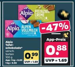 Alpia Tafelschokolade*