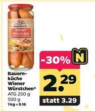 Bauernküche Wiener Würstchen