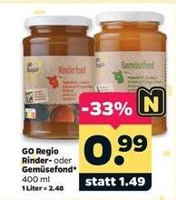 GO Regio Rinder- oder Gemüsefond