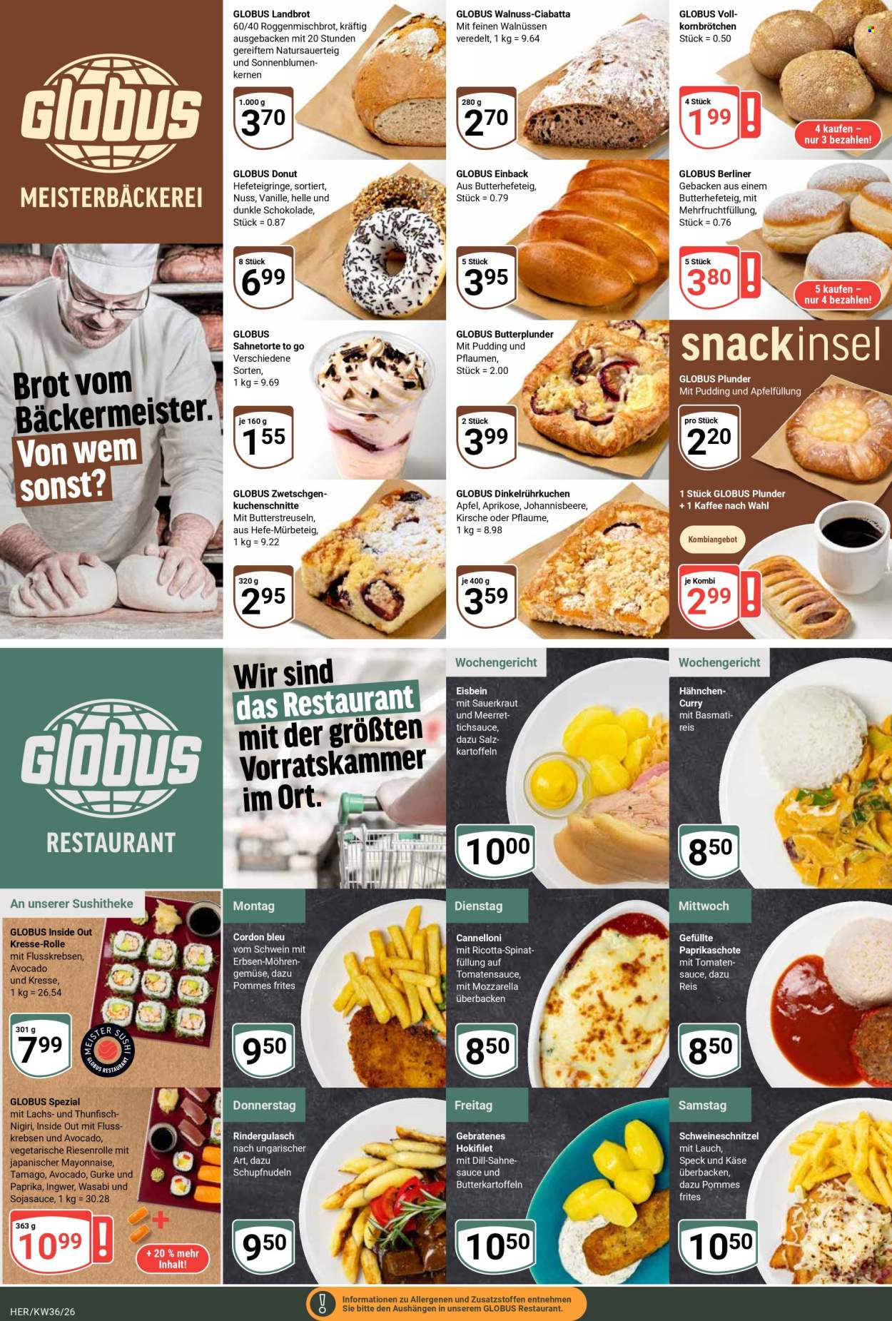 Globus Prospekte  - 31.8.2026 - 5.9.2026. Seite 9