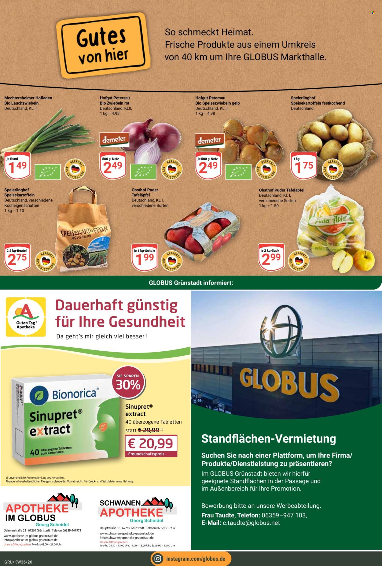 Globus Prospekte  - 31.8.2026 - 5.9.2026. Seite 8