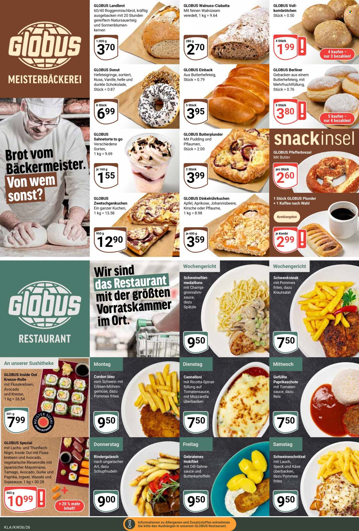 Globus Prospekte  - 31.8.2026 - 5.9.2026. Seite 8