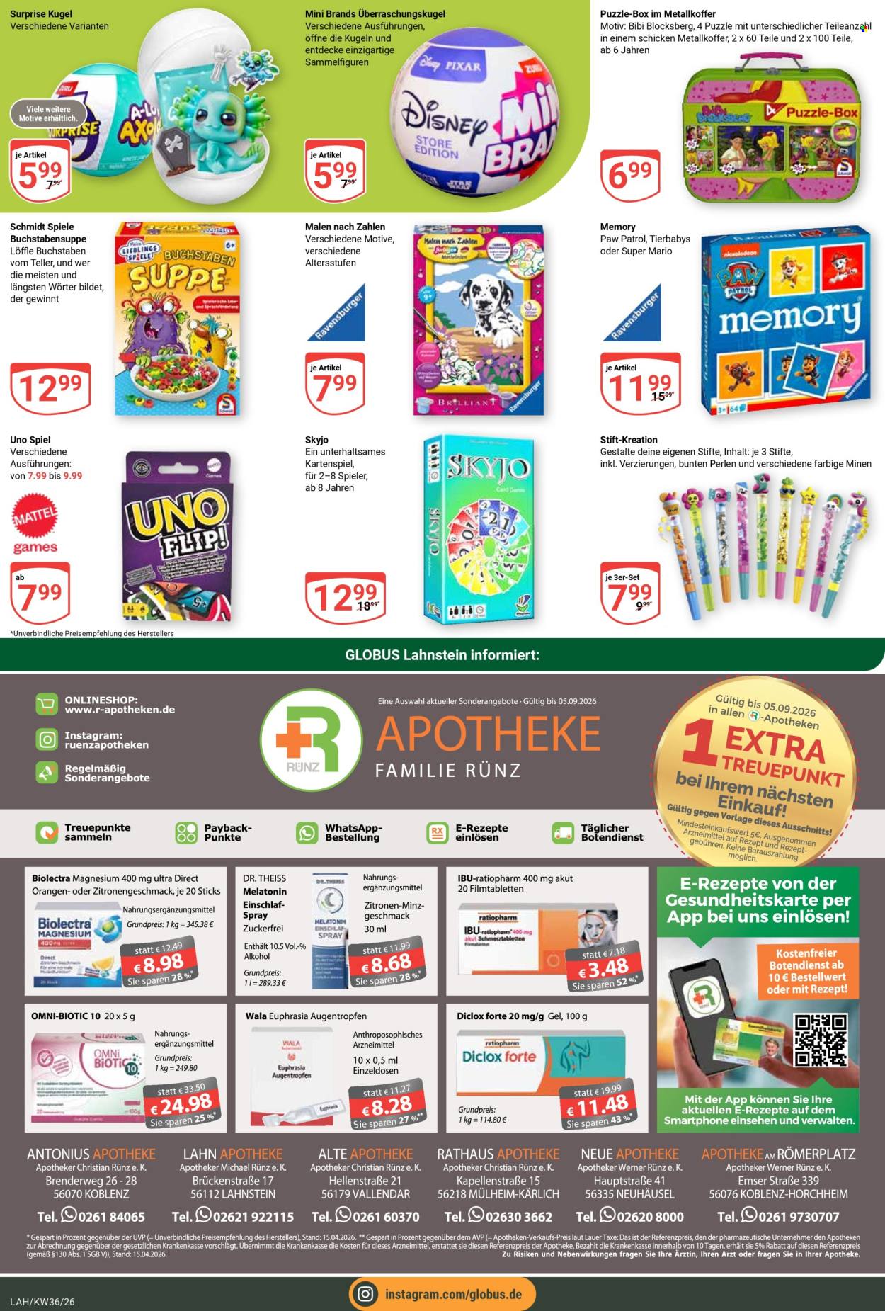 Globus Prospekte  - 31.8.2026 - 5.9.2026. Seite 31