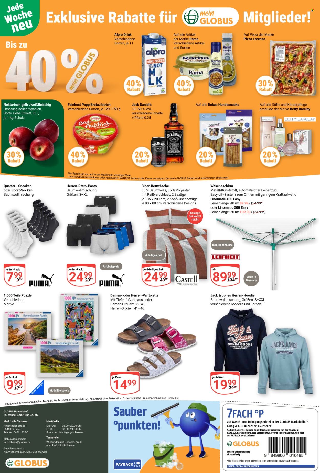 Globus Prospekte  - 31.8.2026 - 5.9.2026. Seite 26