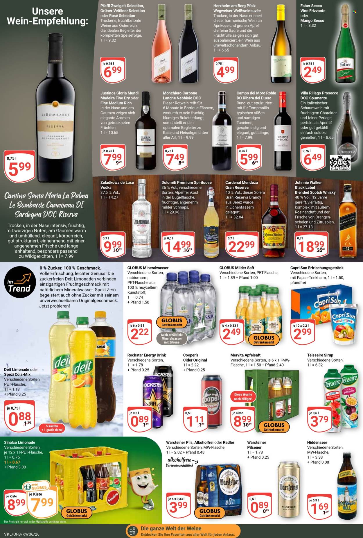Globus Prospekte  - 31.8.2026 - 5.9.2026. Seite 20