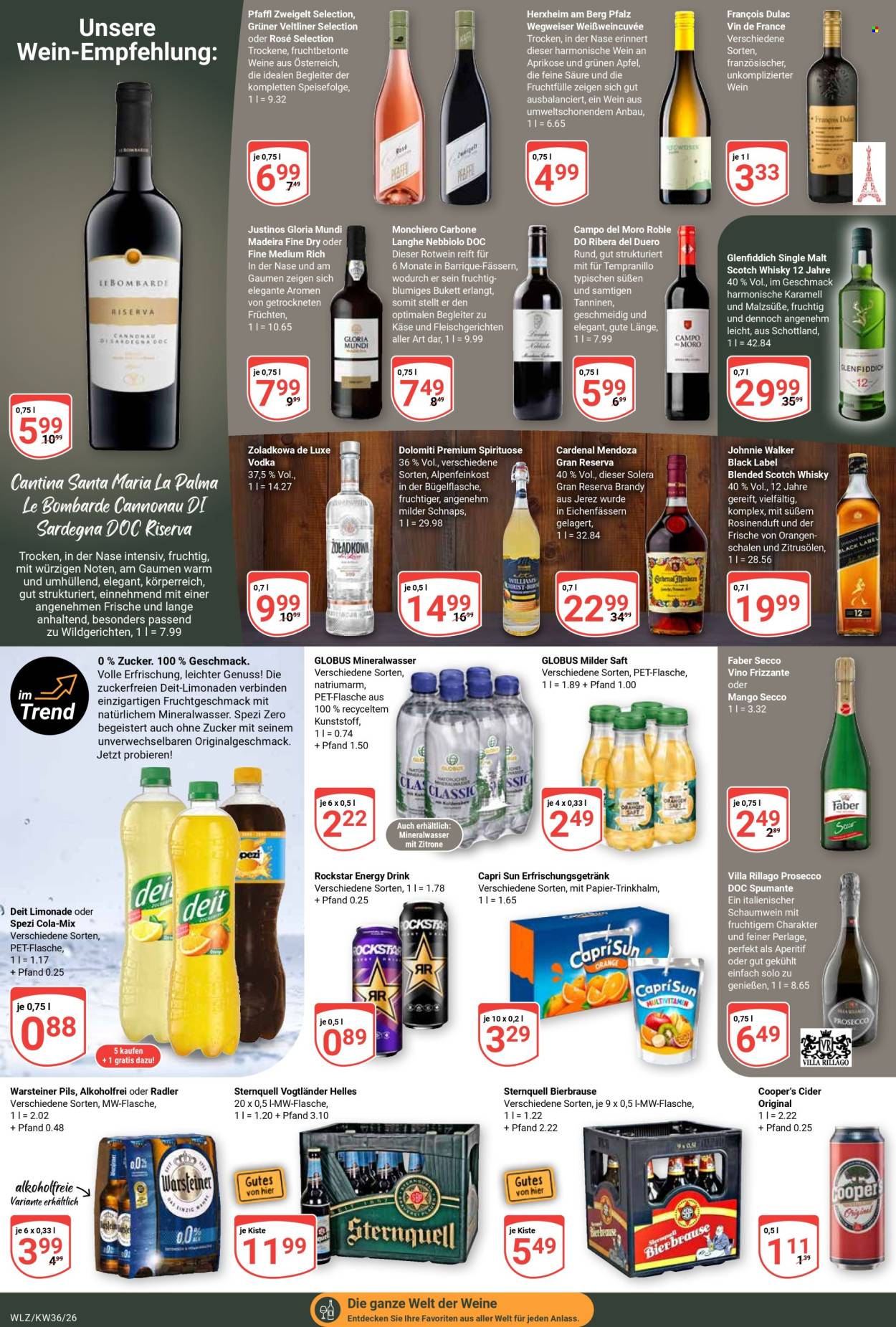 Globus Prospekte  - 31.8.2026 - 5.9.2026. Seite 18