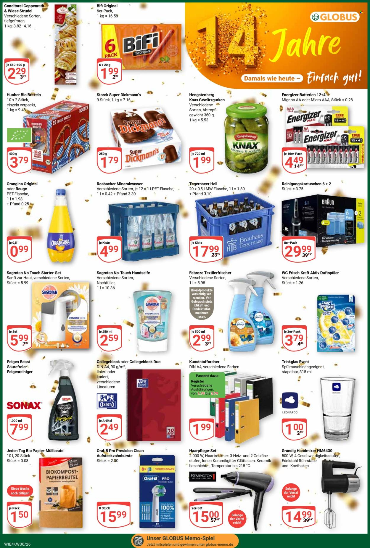 Globus Prospekte  - 31.8.2026 - 5.9.2026. Seite 3
