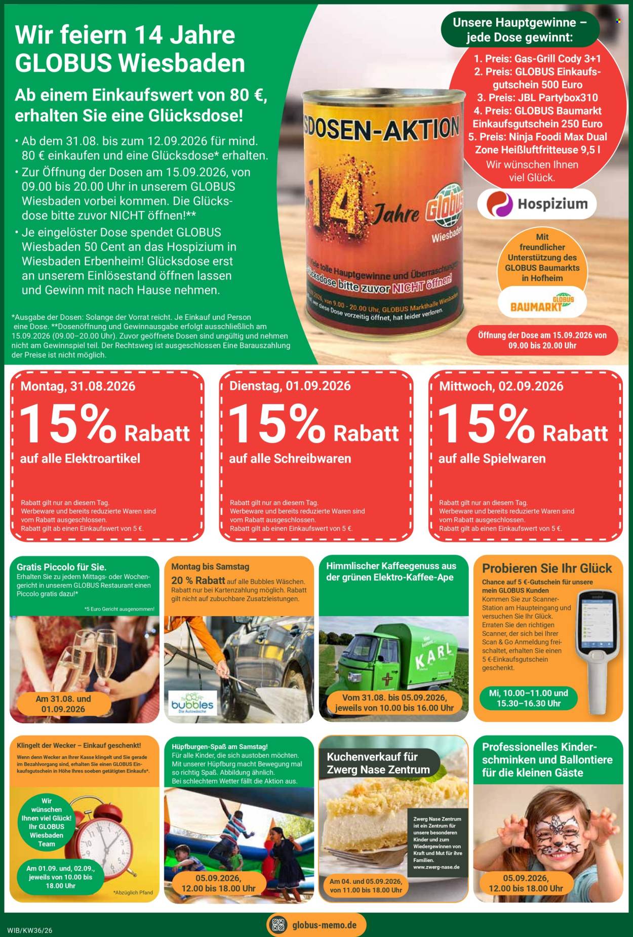 Globus Prospekte  - 31.8.2026 - 5.9.2026. Seite 4