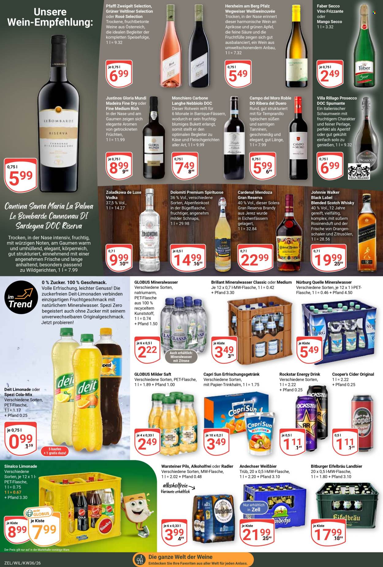 Globus Prospekte  - 31.8.2026 - 5.9.2026. Seite 19