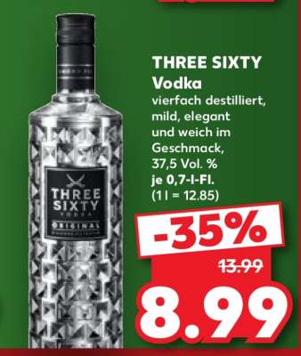 Three Sixty Vodka*