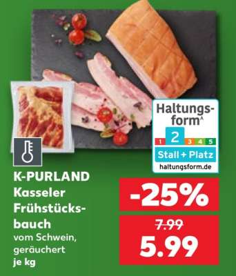 K-PURLAND Kasseler Frühstücksbauch