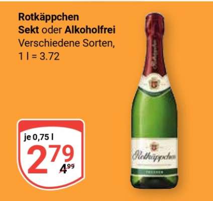 Rotkäppchen Sekt oder Alkoholfrei