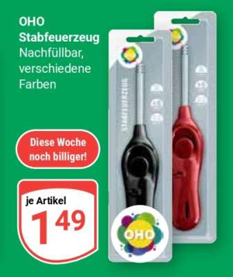 OHO Stabfeuerzeug