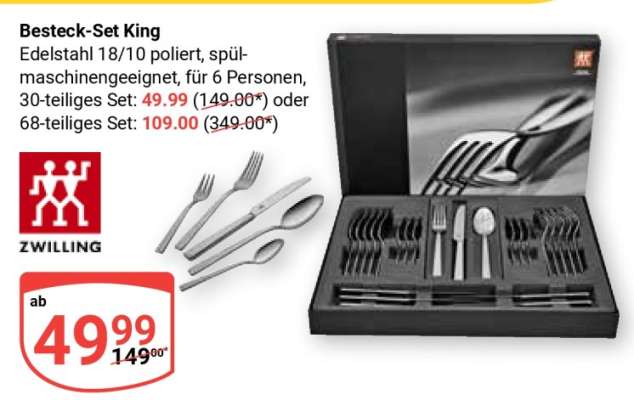 Besteck-Set King