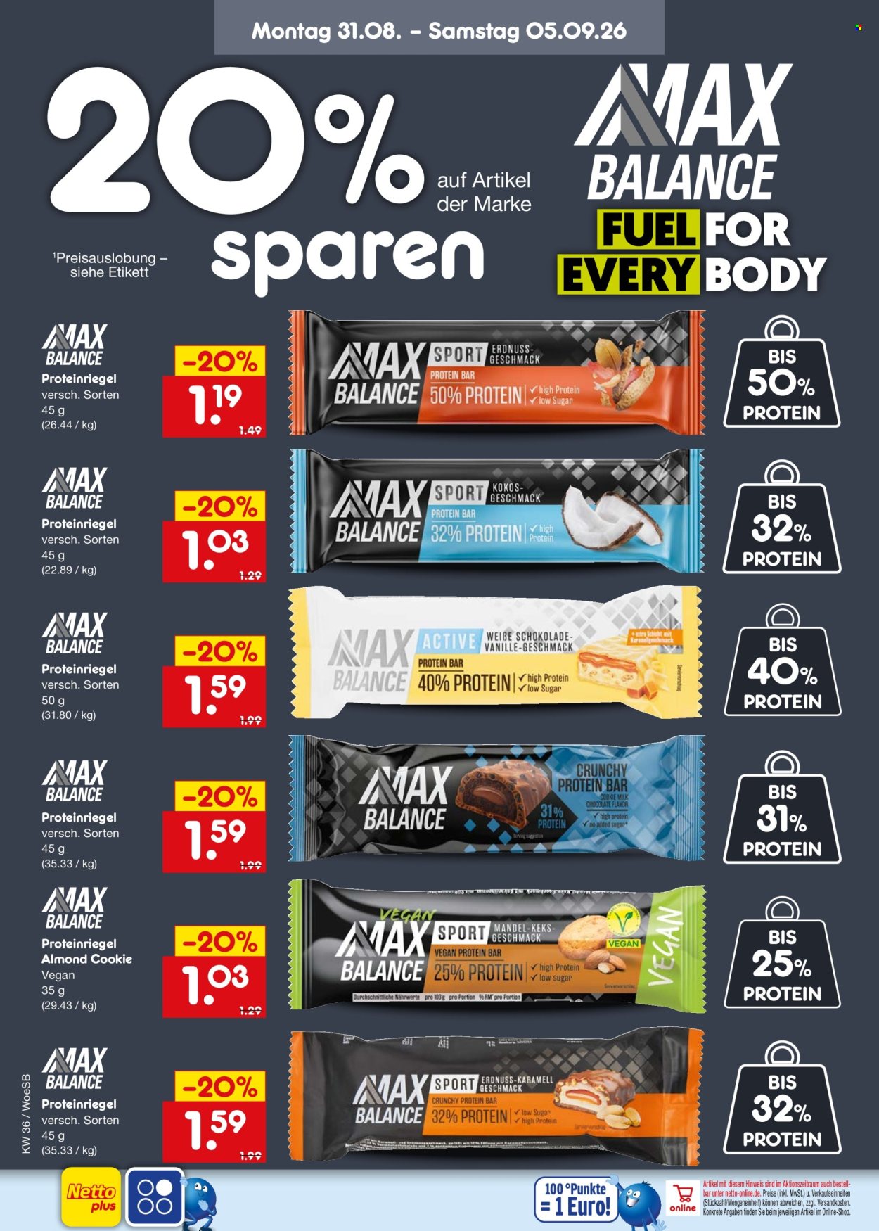 Netto Marken-Discount Prospekte  - 31.8.2026 - 5.9.2026. Seite 30