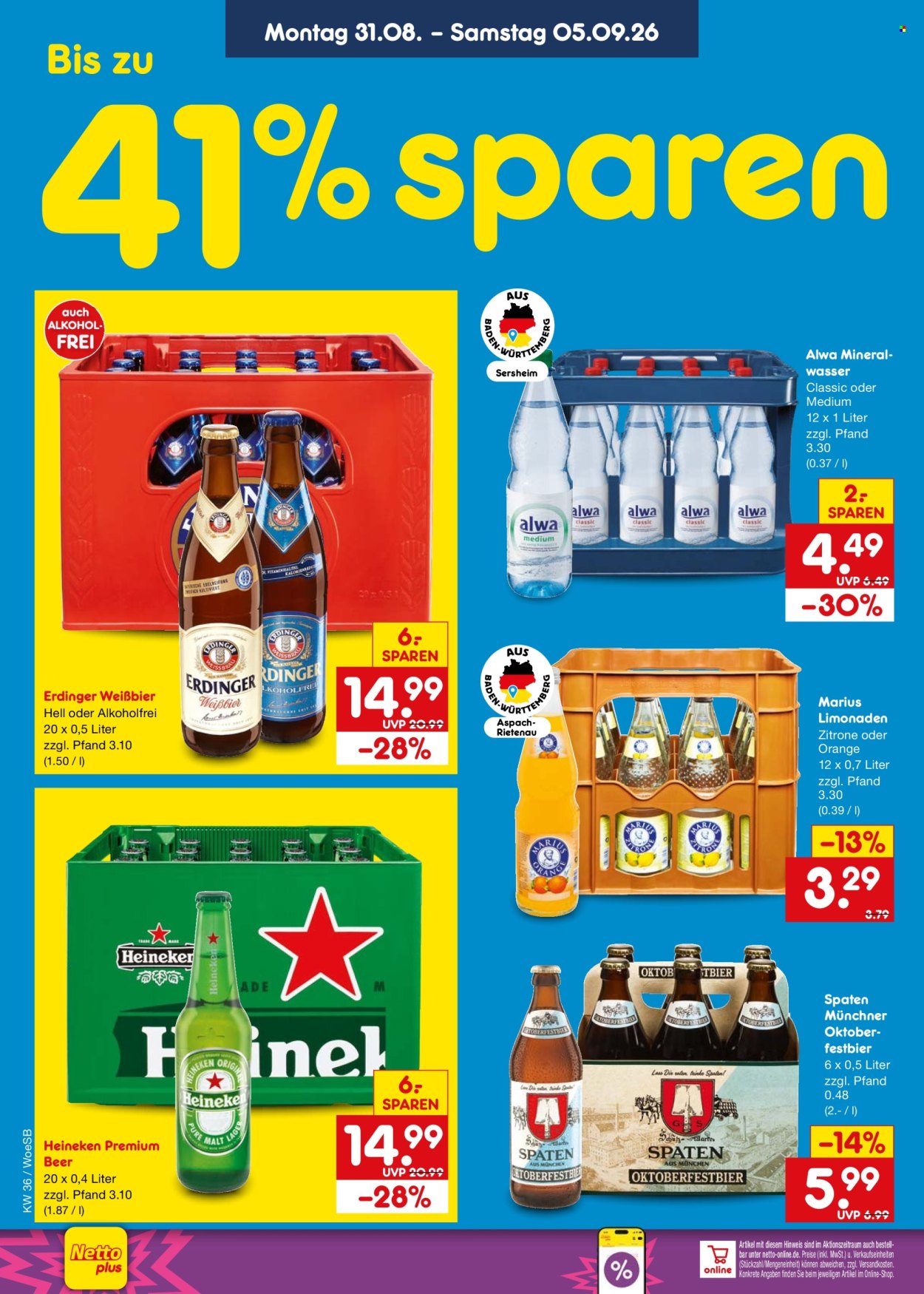Netto Marken-Discount Prospekte  - 31.8.2026 - 5.9.2026. Seite 32