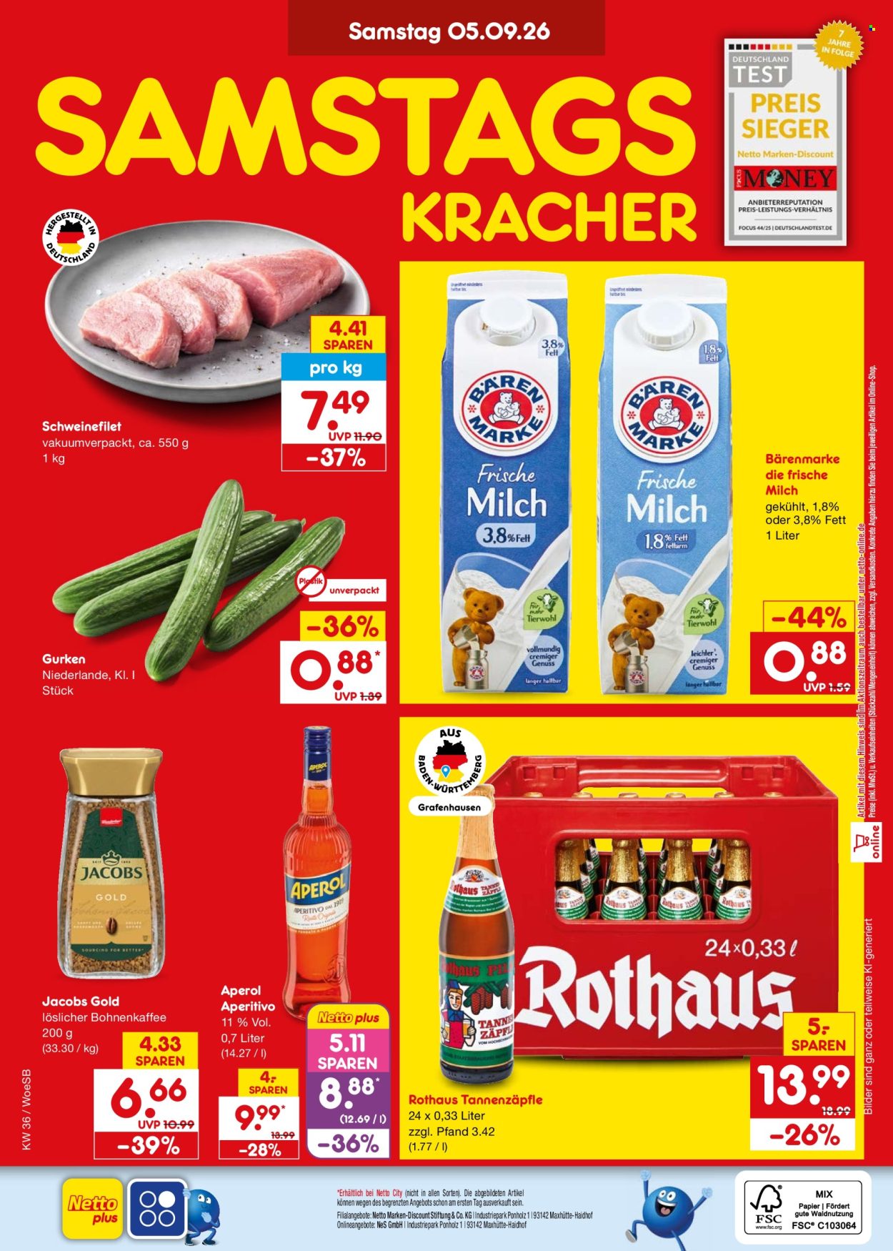 Netto Marken-Discount Prospekte  - 31.8.2026 - 5.9.2026. Seite 62