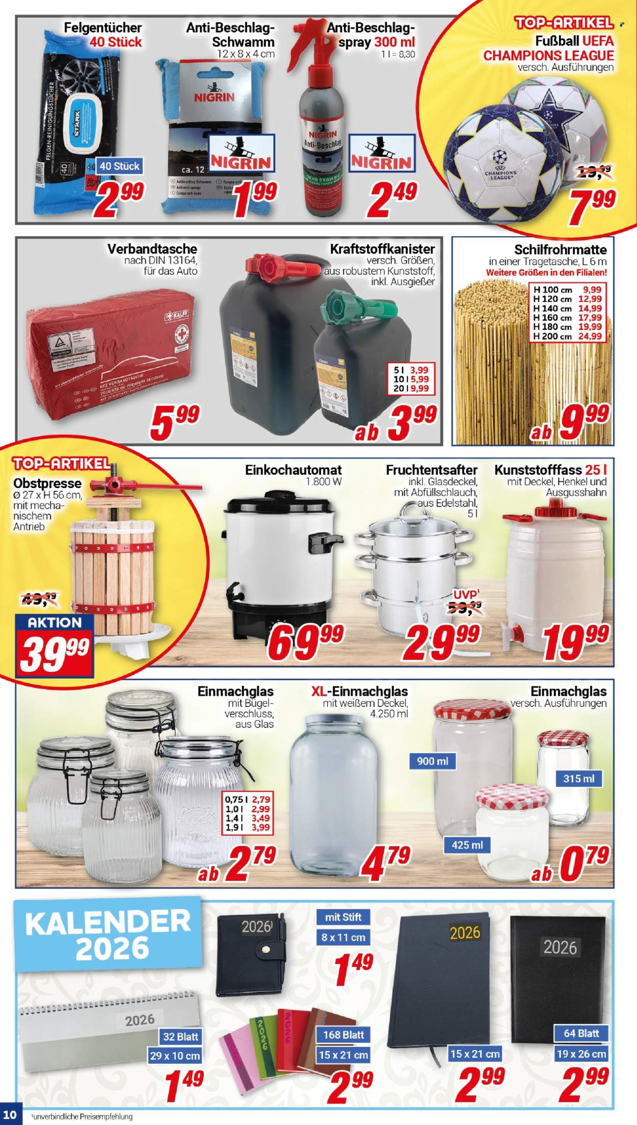 CENTERSHOP Prospekte  - 1.9.2026 - 6.9.2026. Seite 10