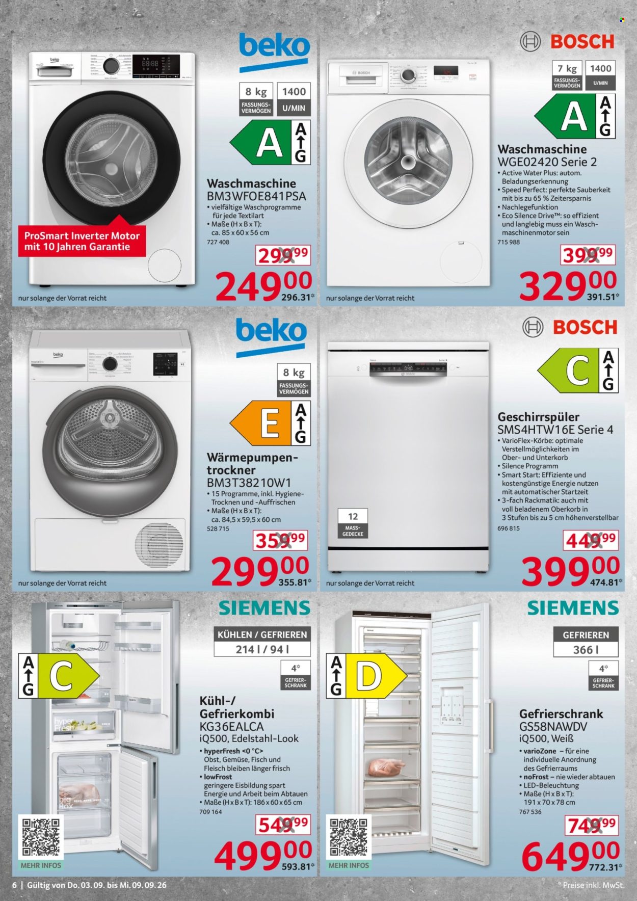 Selgros Prospekte  - 3.9.2026 - 9.9.2026. Seite 6