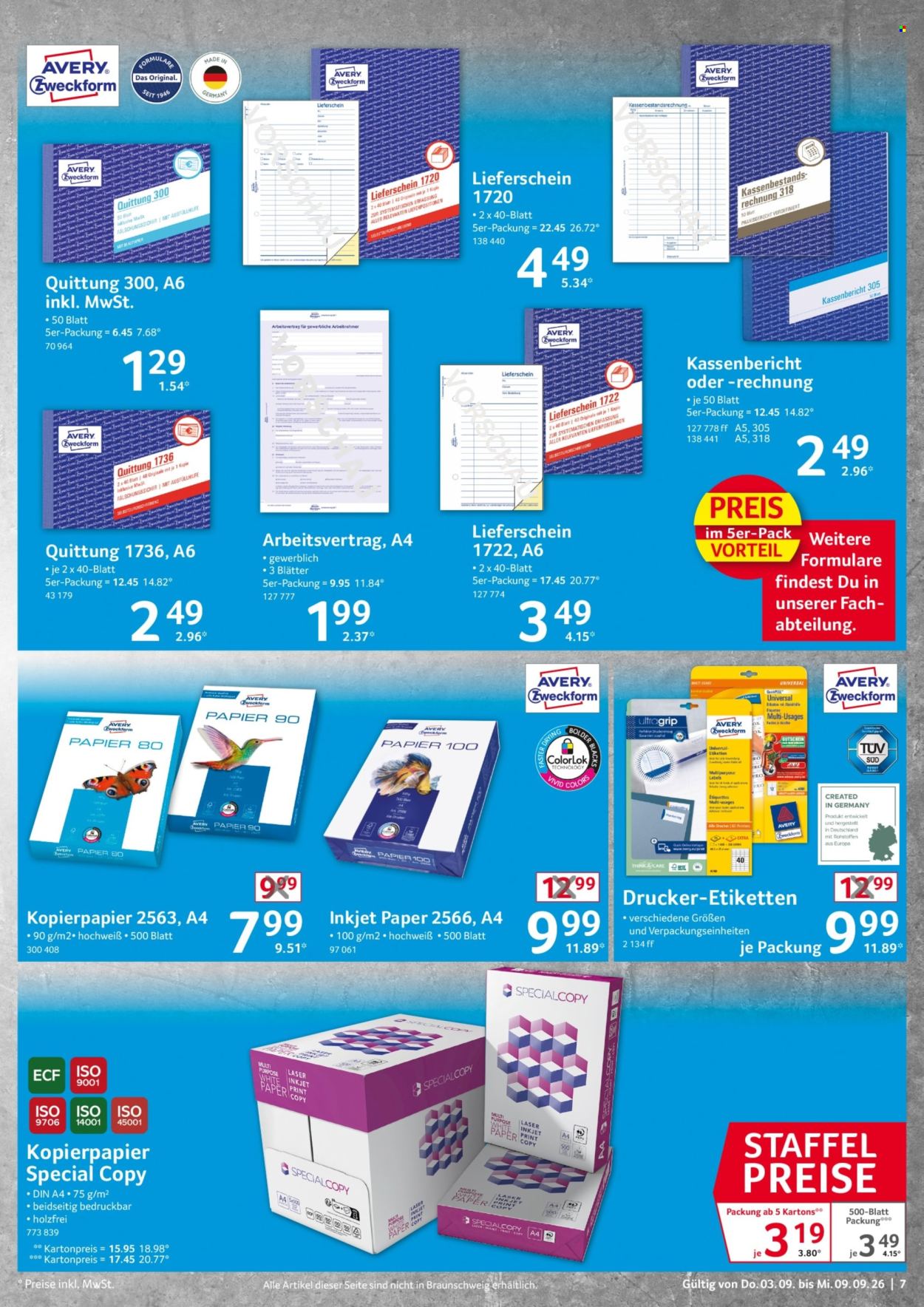 Selgros Prospekte  - 3.9.2026 - 9.9.2026. Seite 7