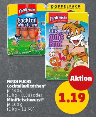 Ferdi Fuchs Cocktailwürstchen