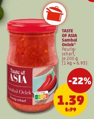 TASTE OF ASIA Sambal Oelek
