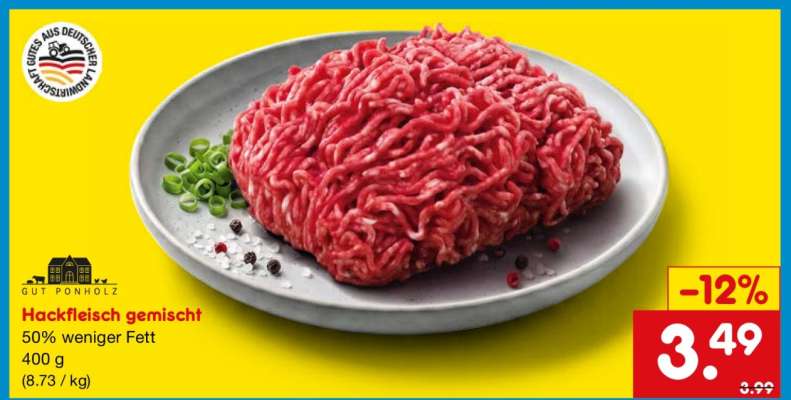 Hackfleisch gemischt
