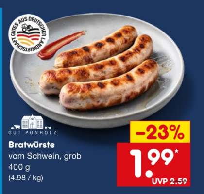 Bratwürste